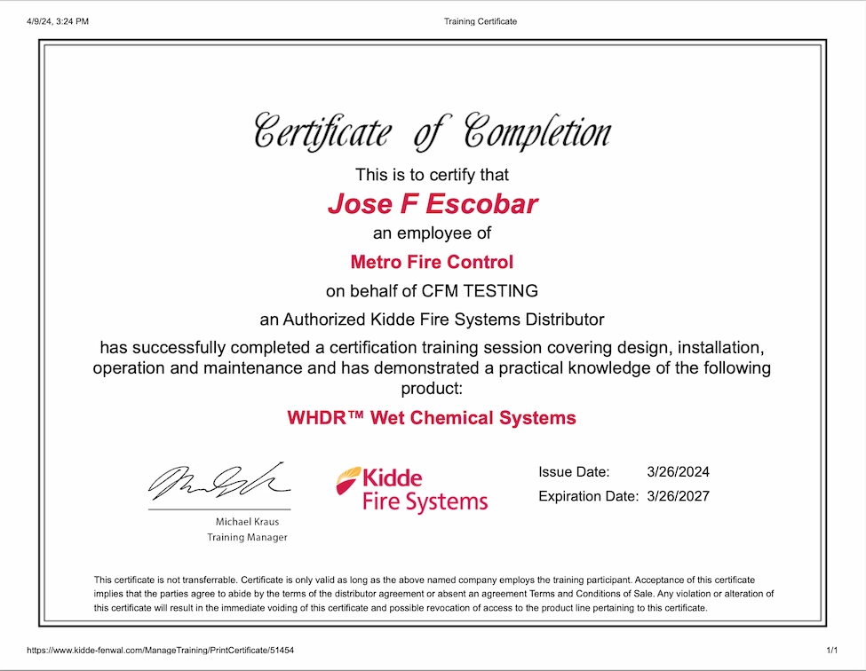 certification 2